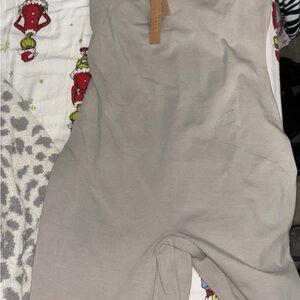 SKIMS Cream Jumpsuit